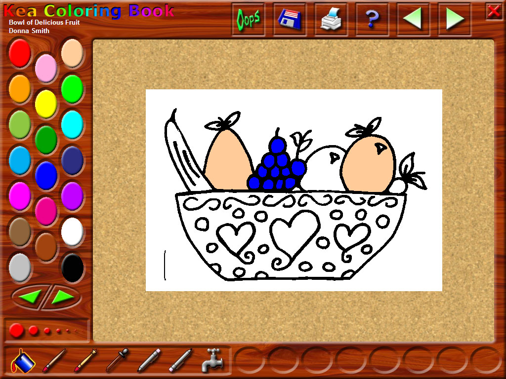 Kea Coloring Book Pictures